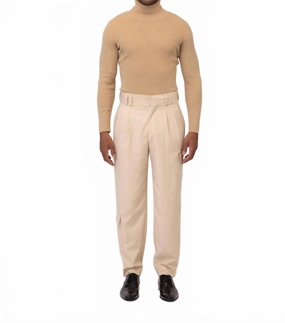 Michael Sweater In Beige cashmere sweaters sale