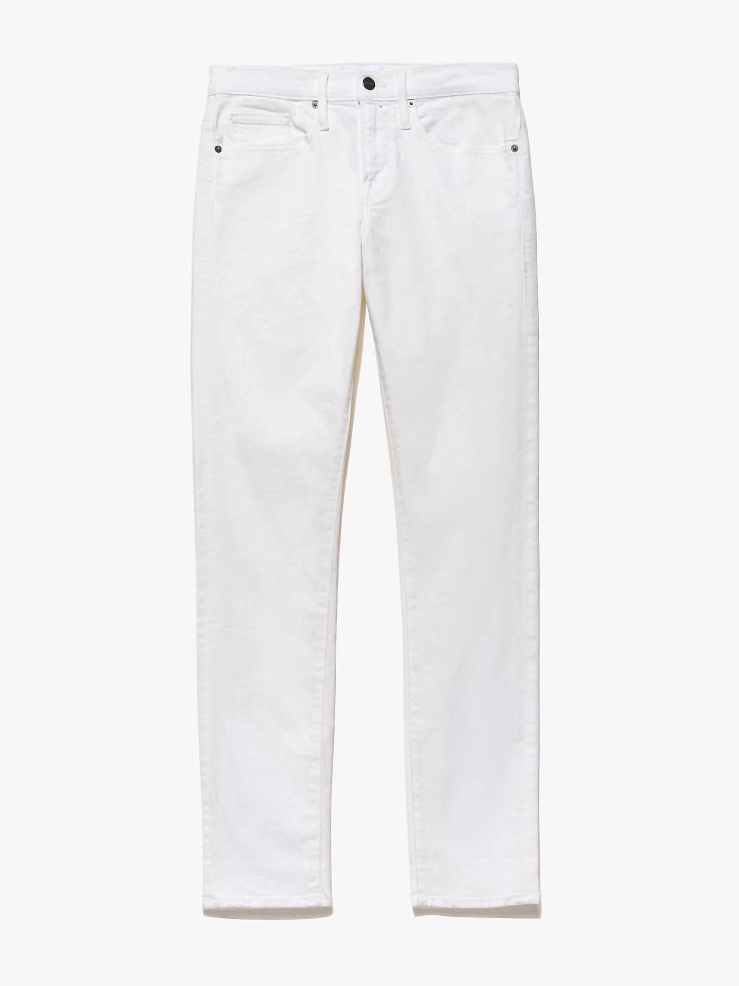 Mid Rise Fit Slim Jeans In Whisper White