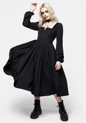 Mina Corset Midi Dress Dresses Womens - summer dresses discount