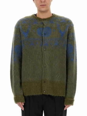 Mohair Blend Cardigan designer sweaters outlet