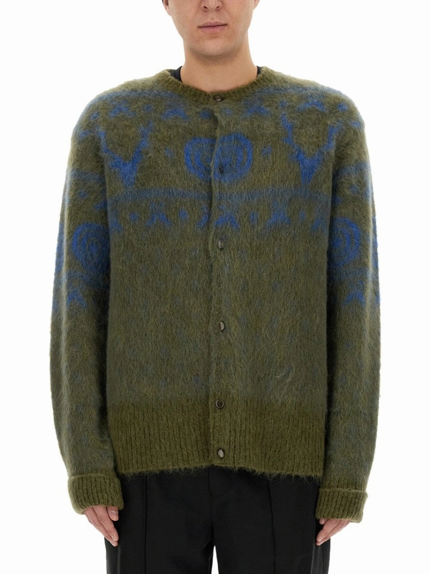Mohair Blend Cardigan designer sweaters outlet