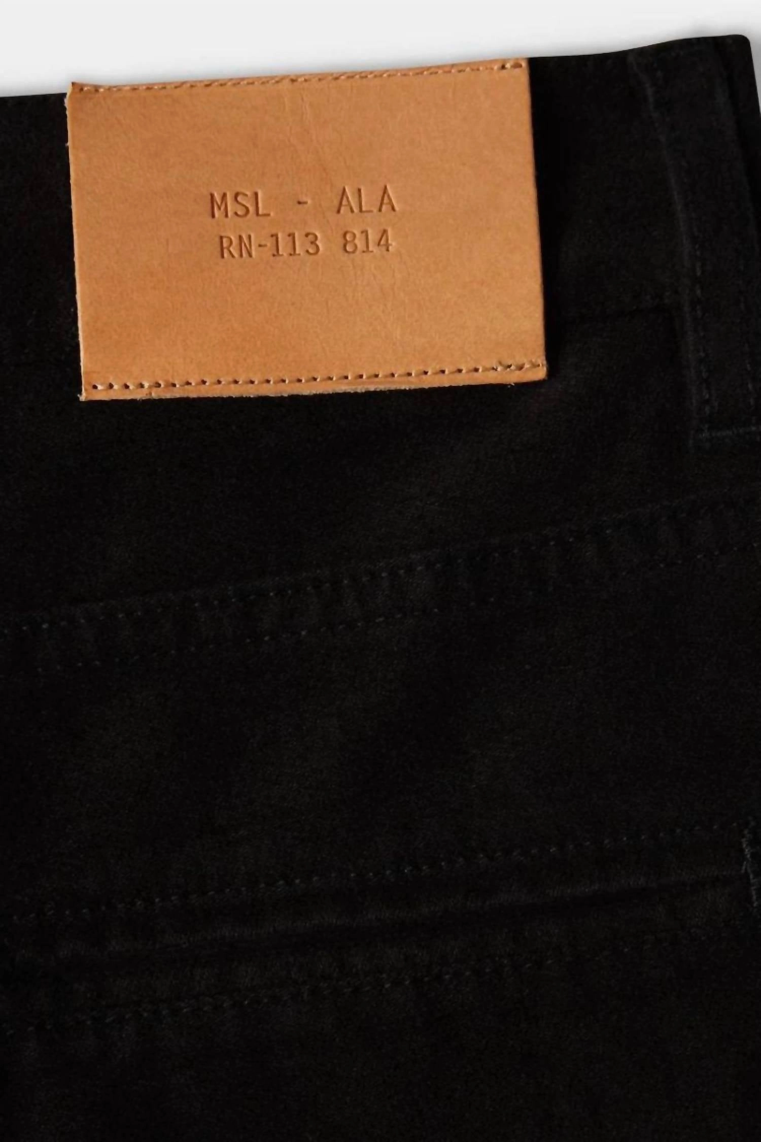 Moleskin Jean In Black Walnut