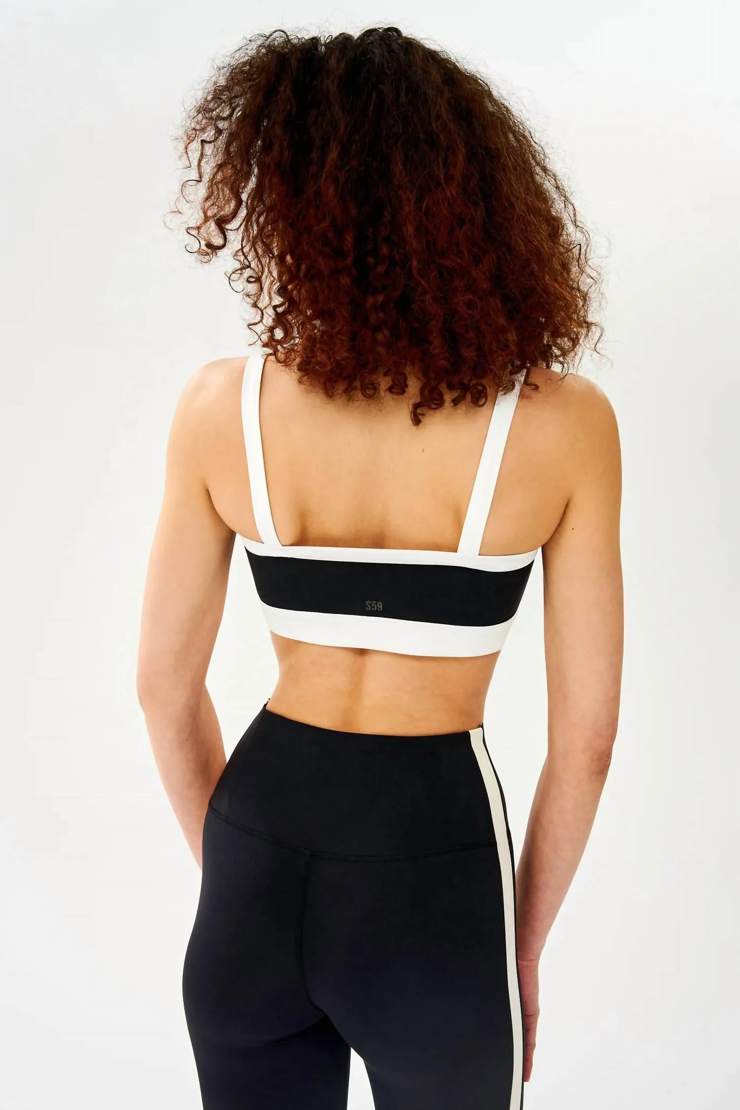 Monah Rigor Bra In Black/white