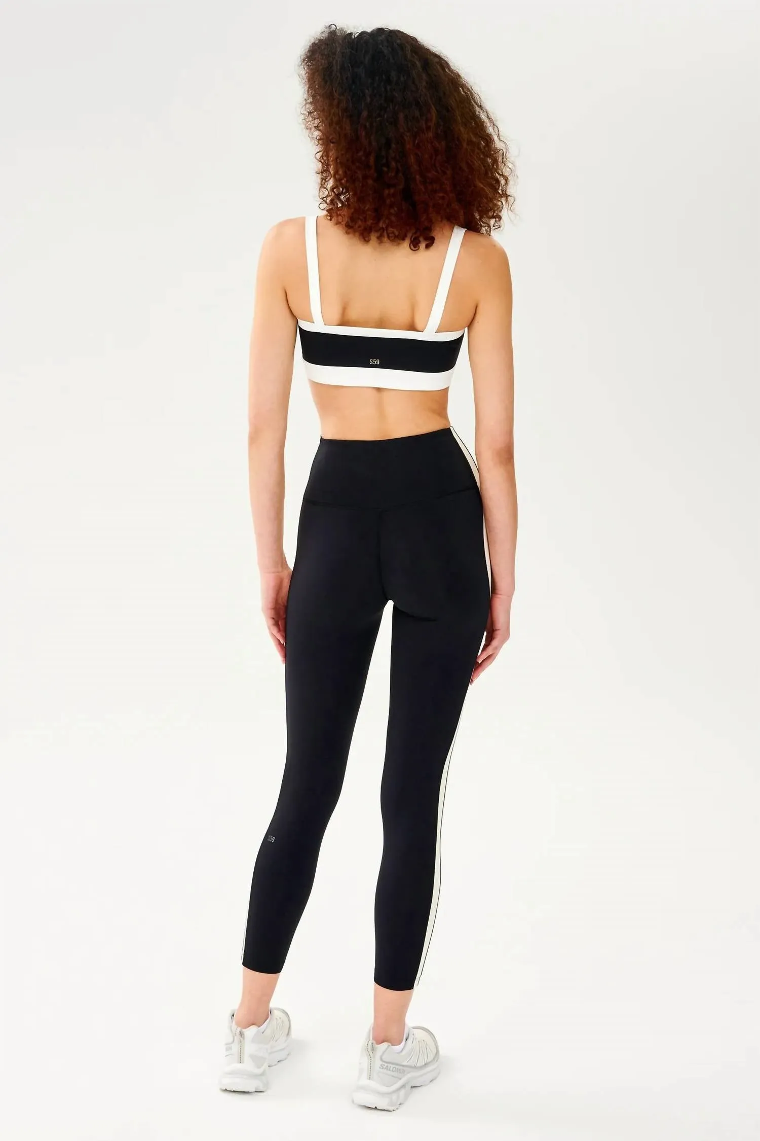 Monah Rigor Bra In Black/white