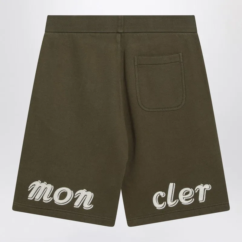 Moncler X Mercedes-Benz By Nigo Men's Military Cotton Bermuda Shorts