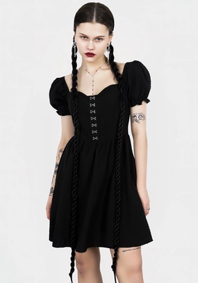 Mortem Ruffle Mini Dress Dresses Womens - beach dresses cheap