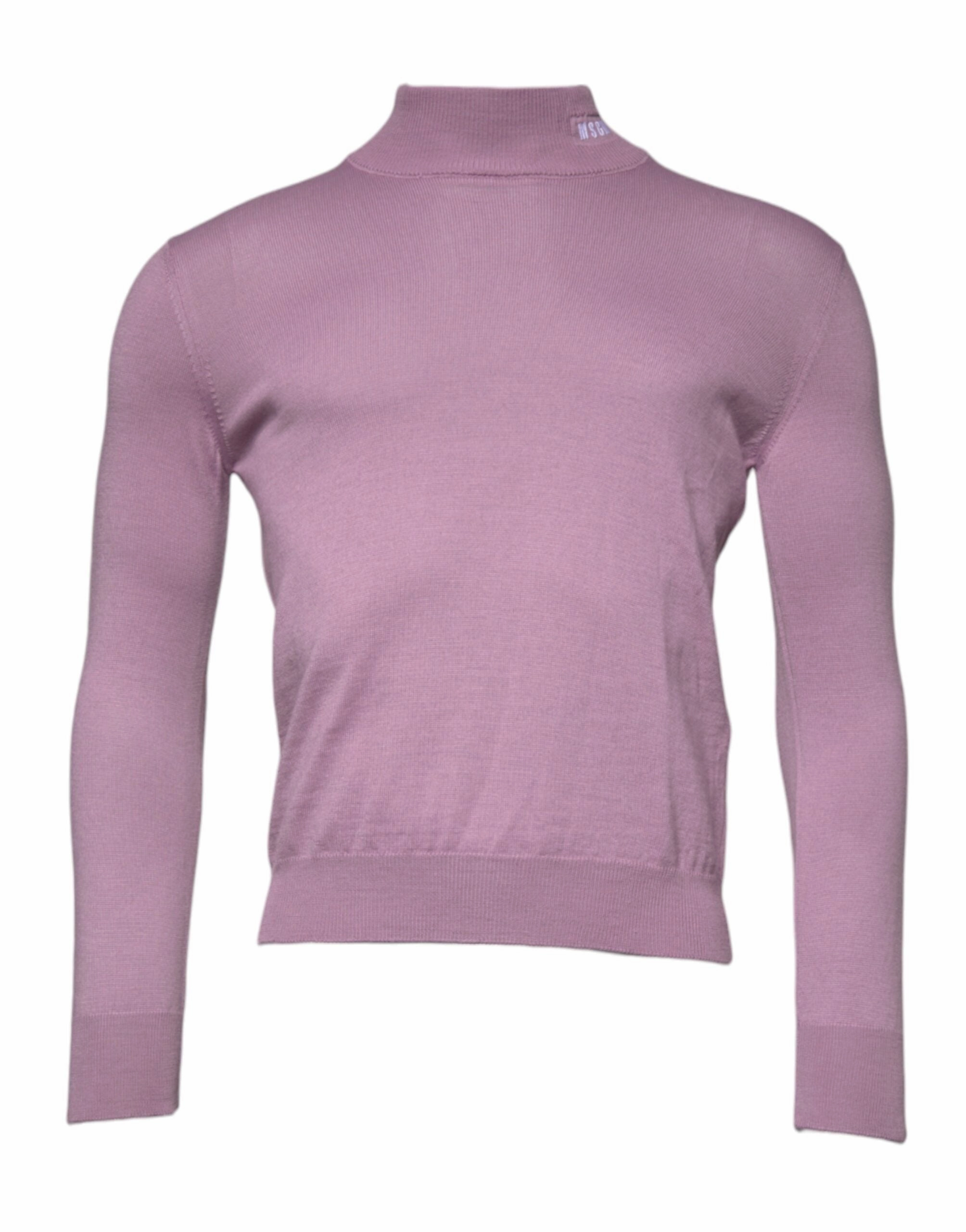 MSGM Wool Knit Turtle Neck Long Sleeve Pullover Men's Sweater (Pre-Owned) turtleneck sweaters sale
