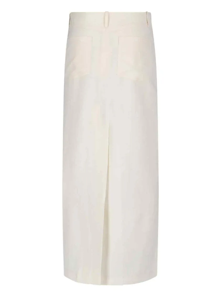 Mysti' Maxi Skirt  Cream