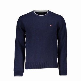 Napapijri Sleek  Crew Neck Embroide Men's Sweater knit sweaters cheap
