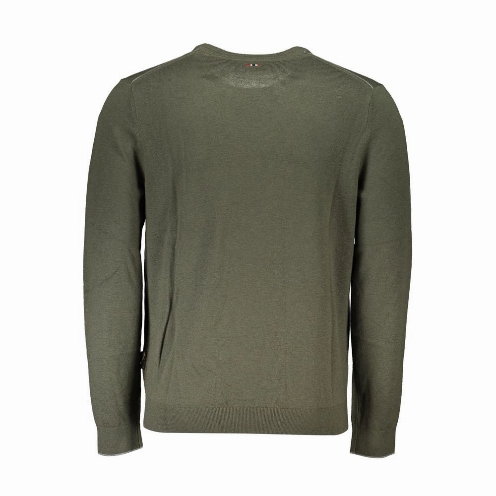 Napapijri Vintage Crew Neck Embroide Men's Sweater