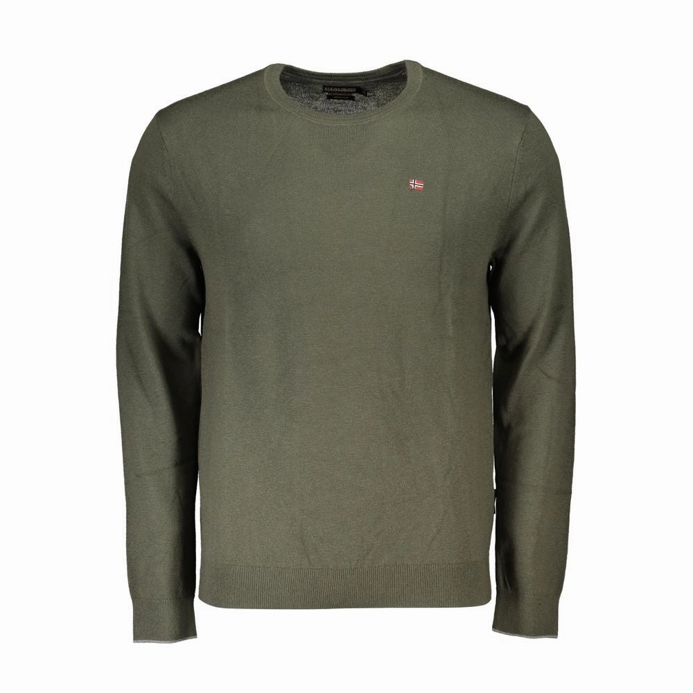 Napapijri Vintage Crew Neck Embroide Men's Sweater knit sweaters cheap