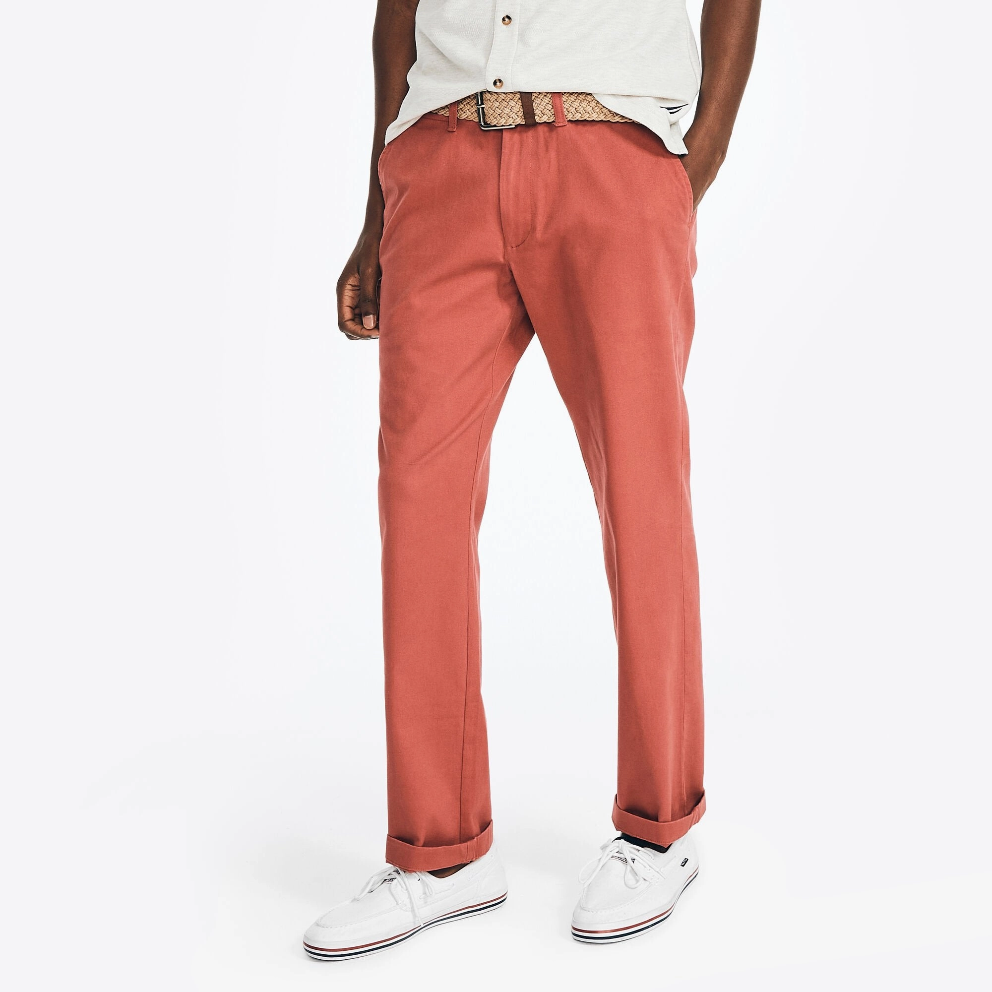 Nautica Mens Classic Fit Twill Pant