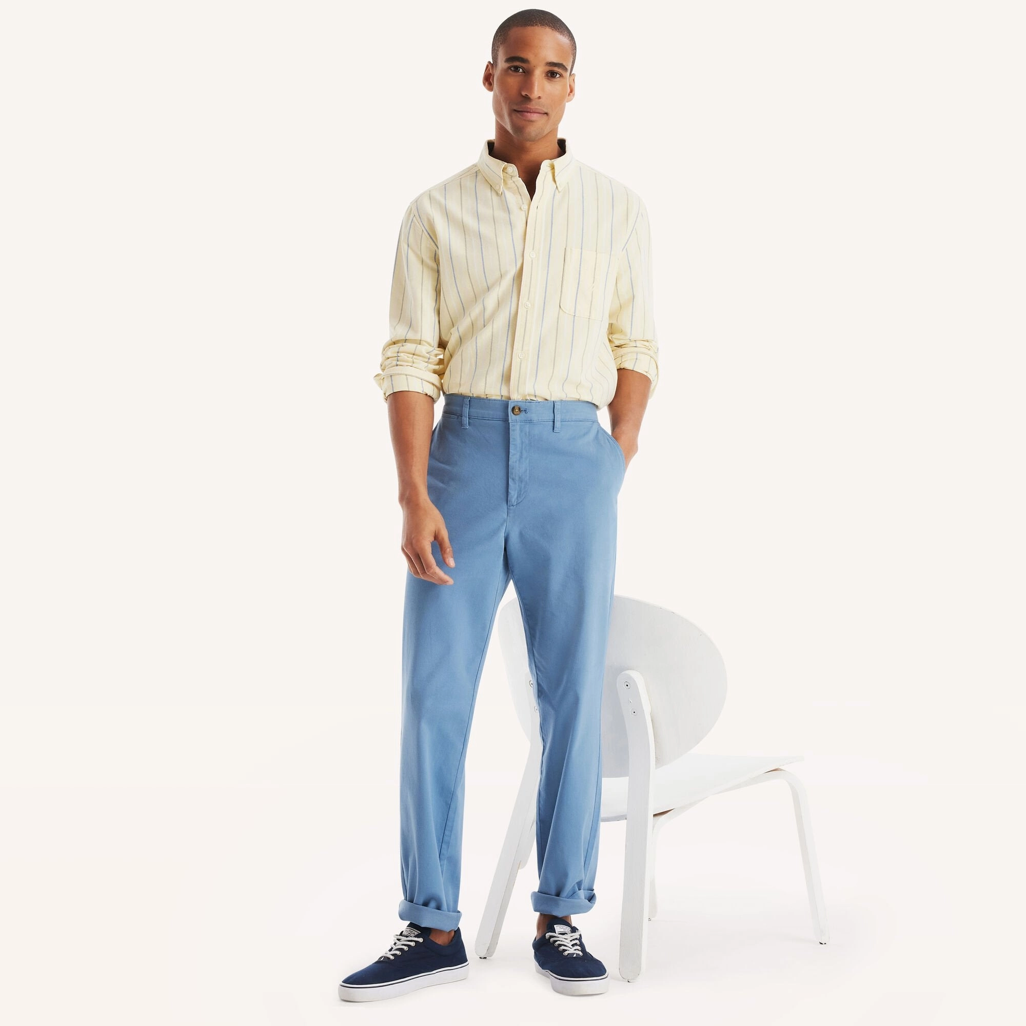 Nautica Mens Classic Fit Twill Pant