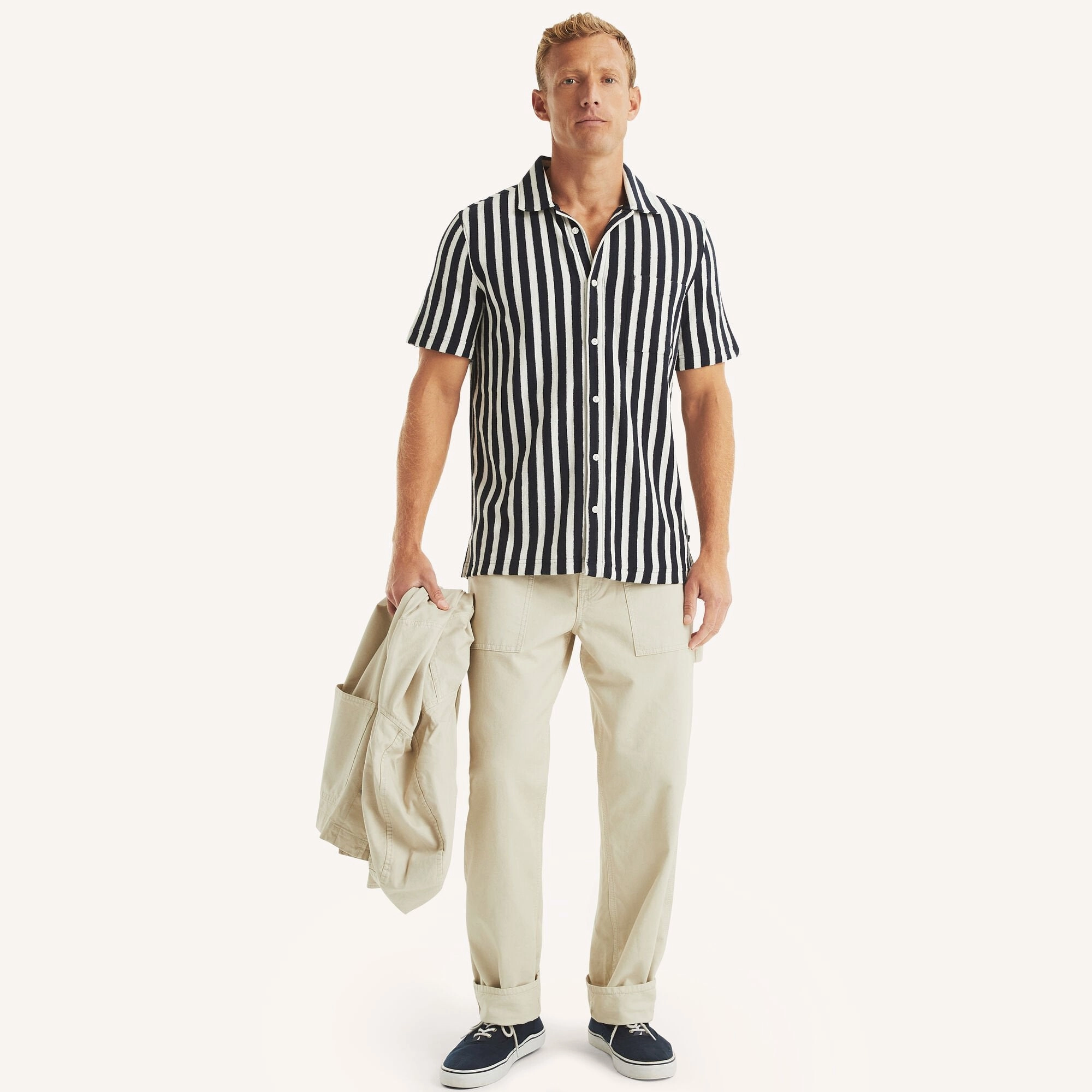 Nautica Mens Nautica Jeans Co. Original Relaxed Utility Pant