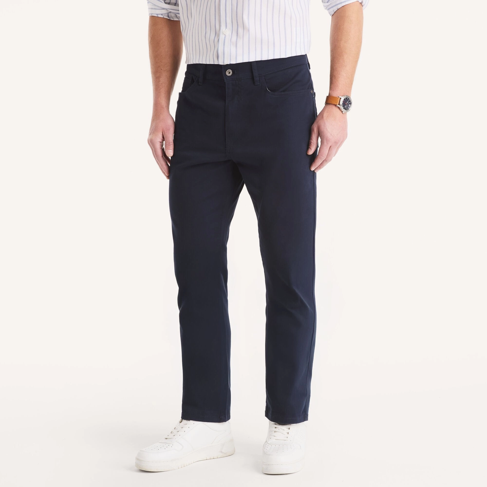 Nautica Mens Straight Fit Stretch Pant