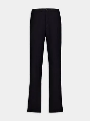 Navy Blue Linen Trousers Bottoms Mens - cheap mens shorts online