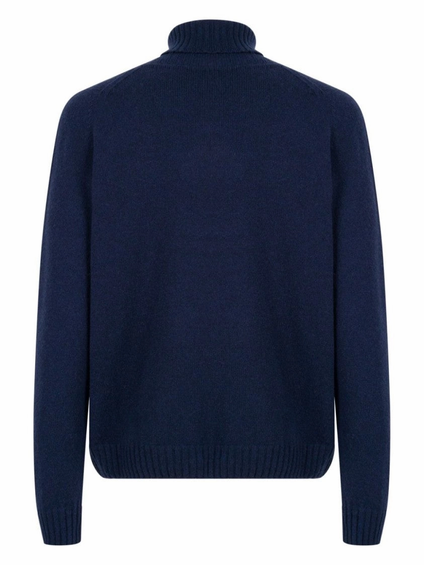 Navy Blue Faisal Sweater