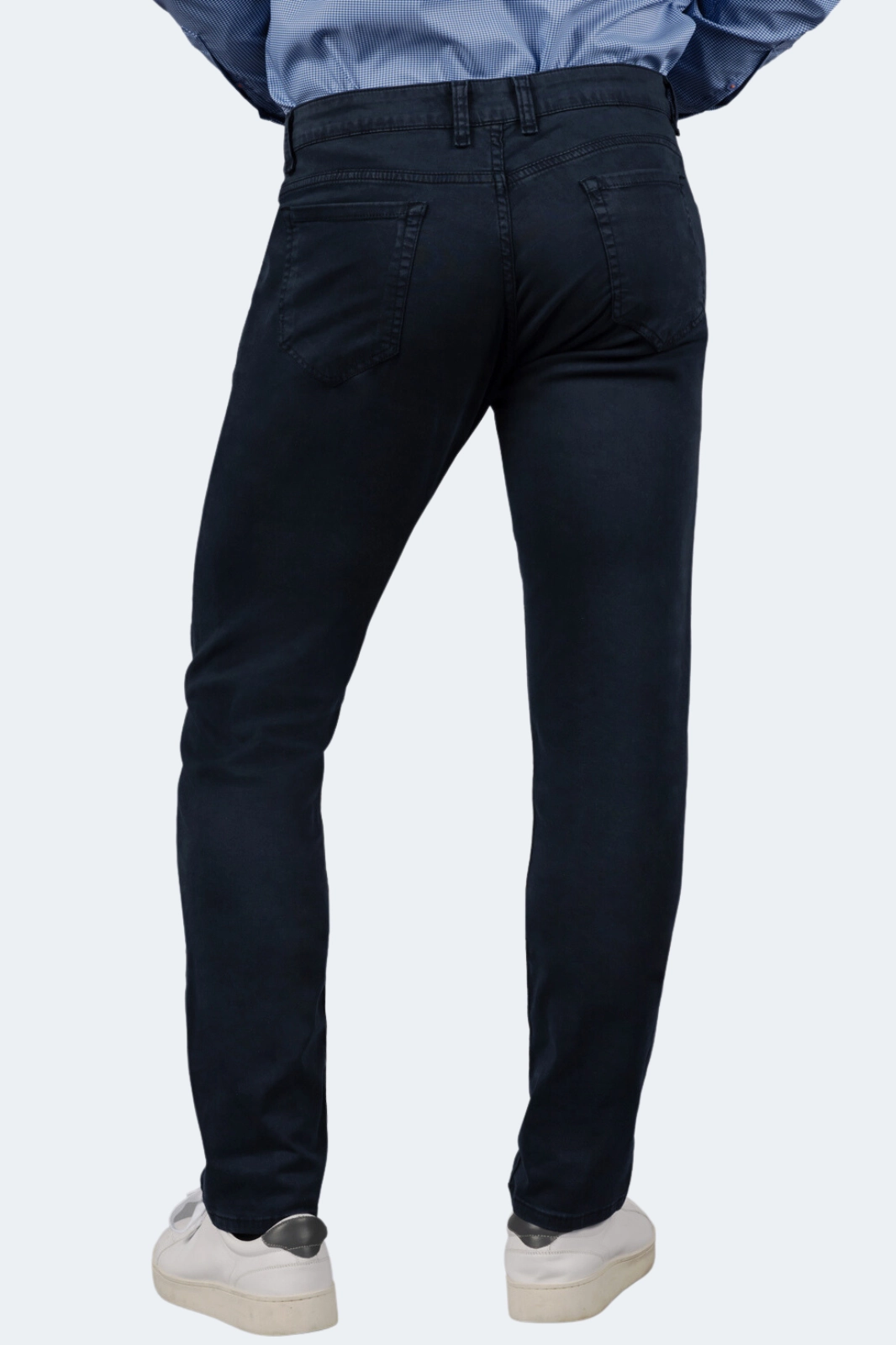 Navy Tencel Pants