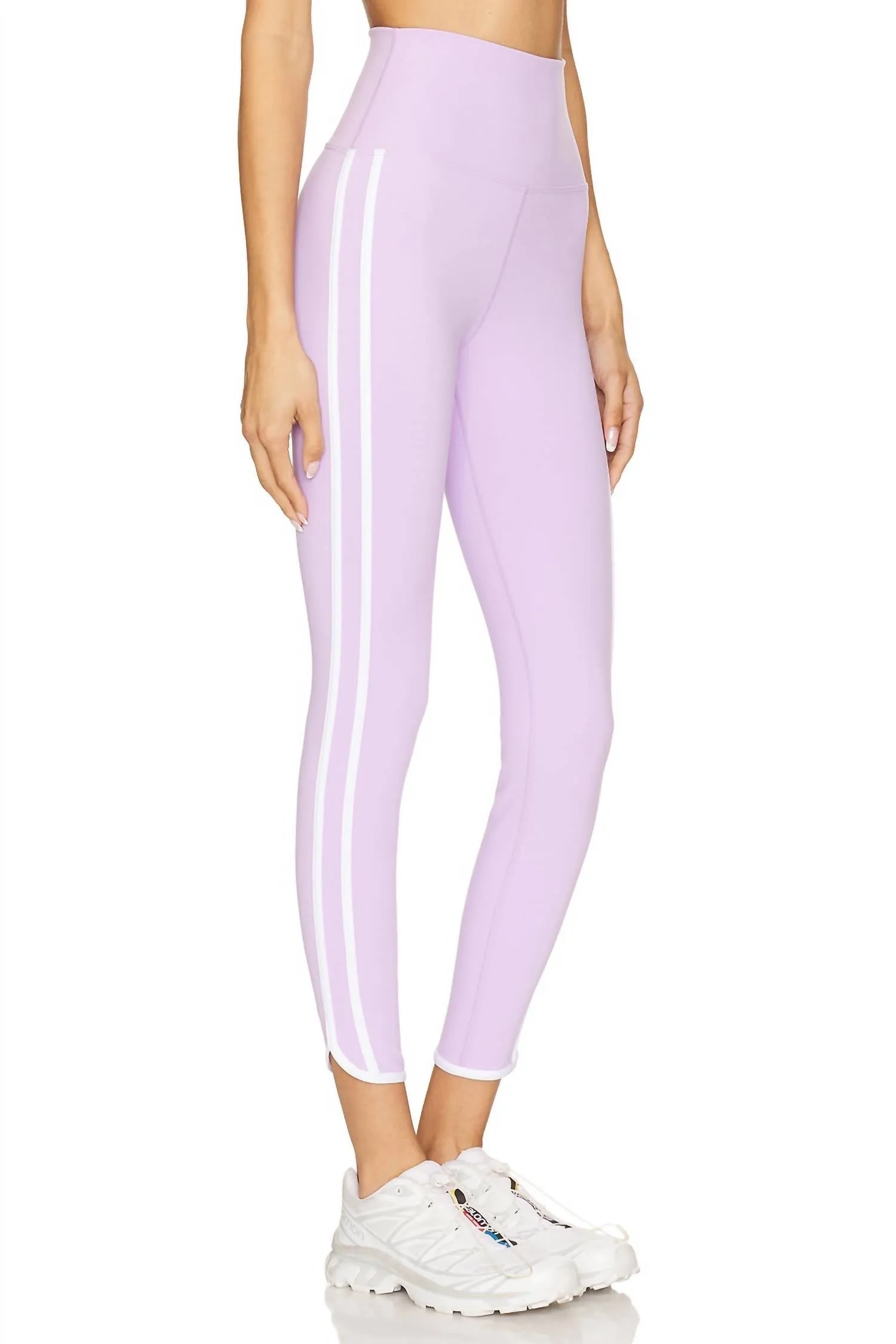 Nella High Rise Leggings In Lavender