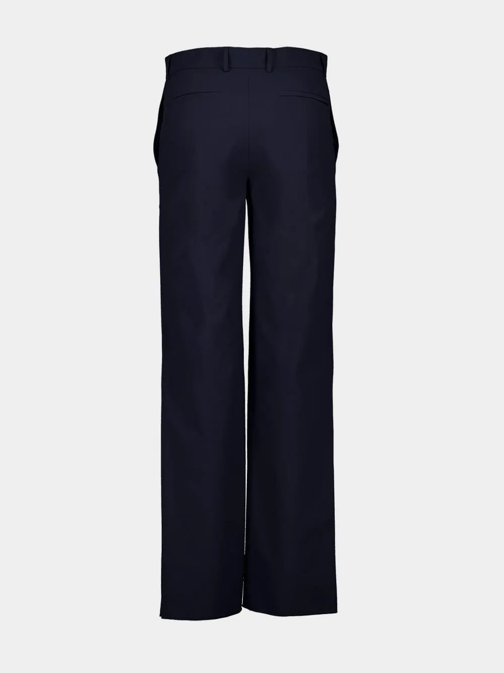 Night Blue Tailored Travel Pants