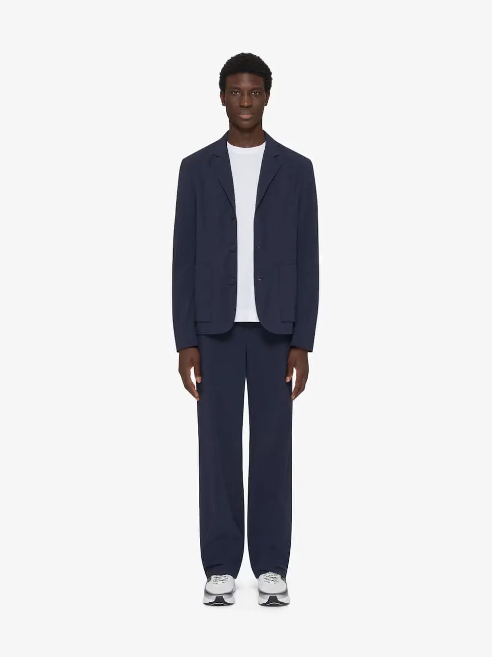 Night Blue Tailored Travel Pants
