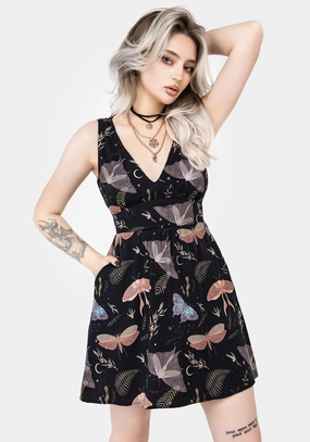 Nightmoth Corset Mini Dress Dresses Womens - wedding guest outfits