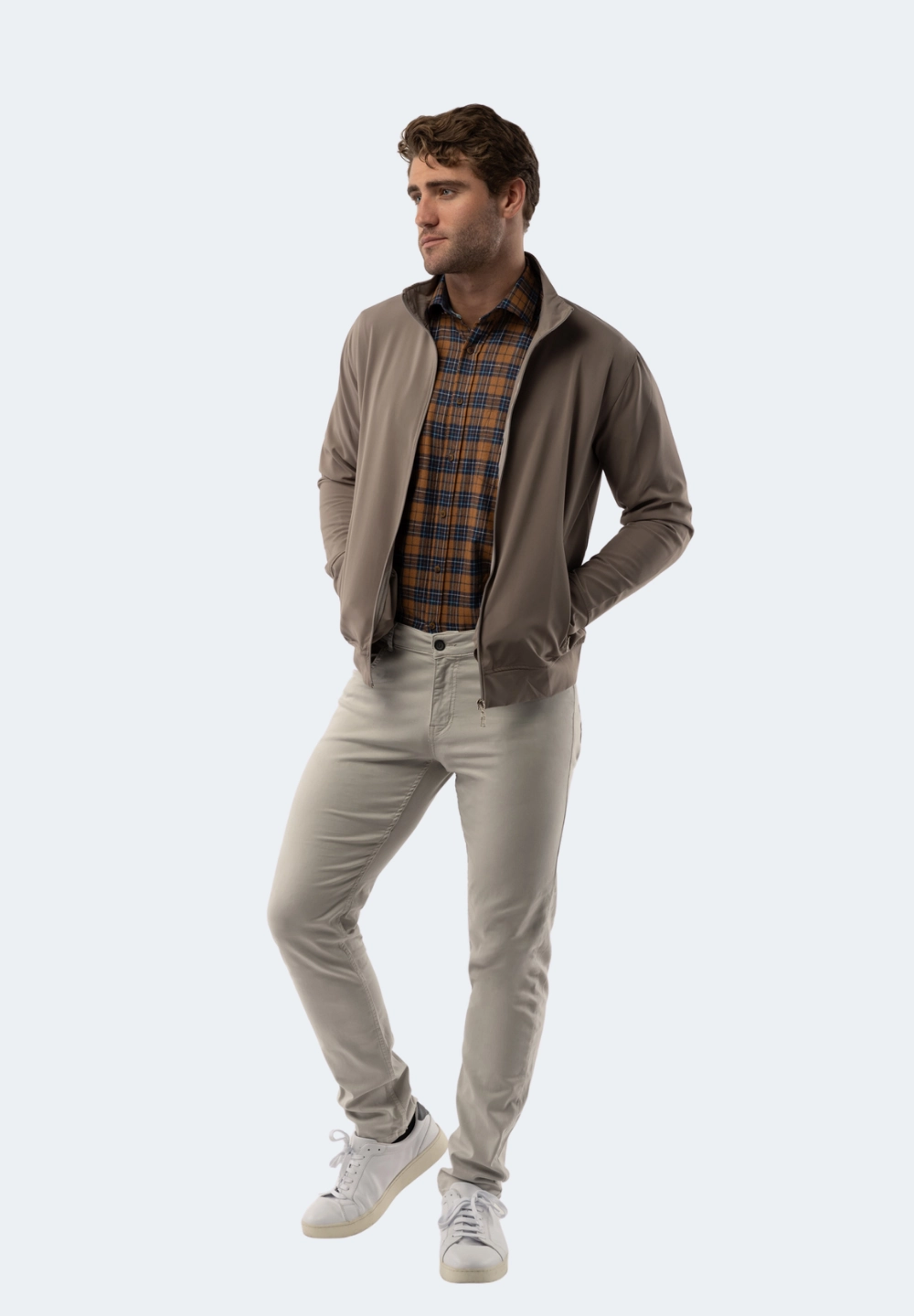 Oat Full Zip