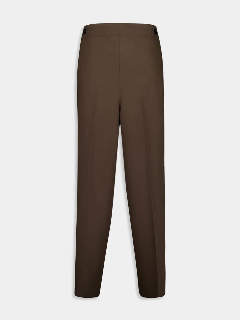 Olive Green Wool Sailor Trousers Bottoms Mens - cheap mens shorts online