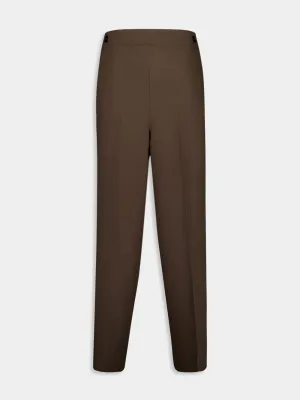Olive Green Wool Sailor Trousers Bottoms Mens - cheap mens shorts online