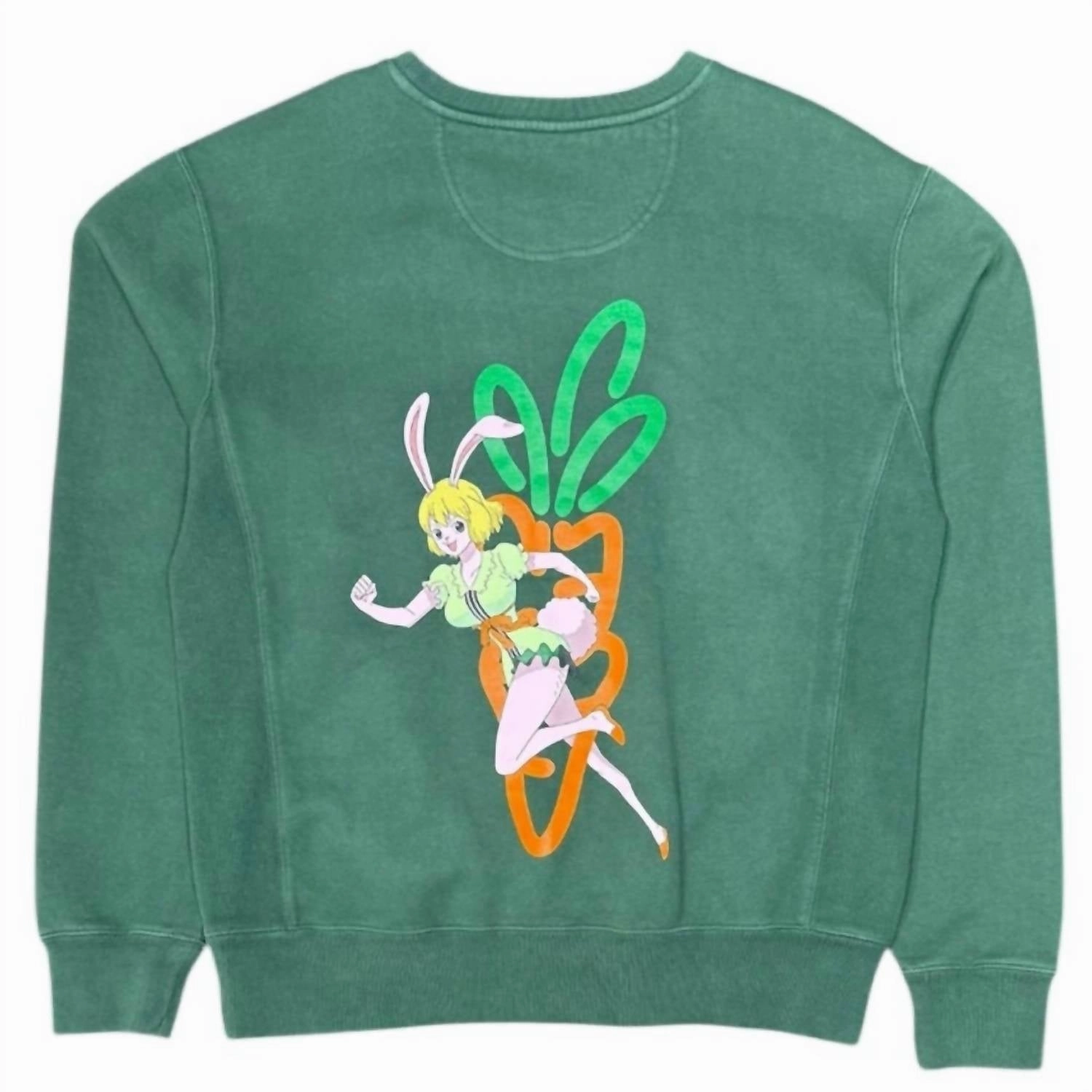 One Piece Men's Crewneck Sweatshirt In Forrest Green