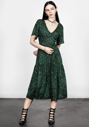 Ophidia Midi Dress Dresses Womens - beach dresses cheap