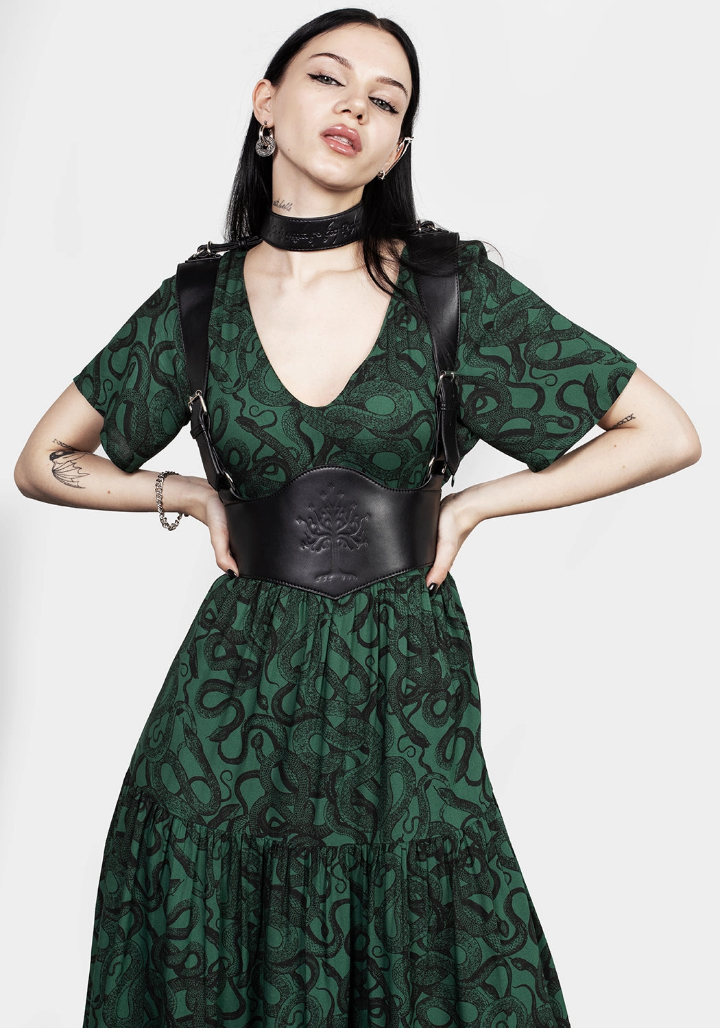 Ophidia Midi Dress