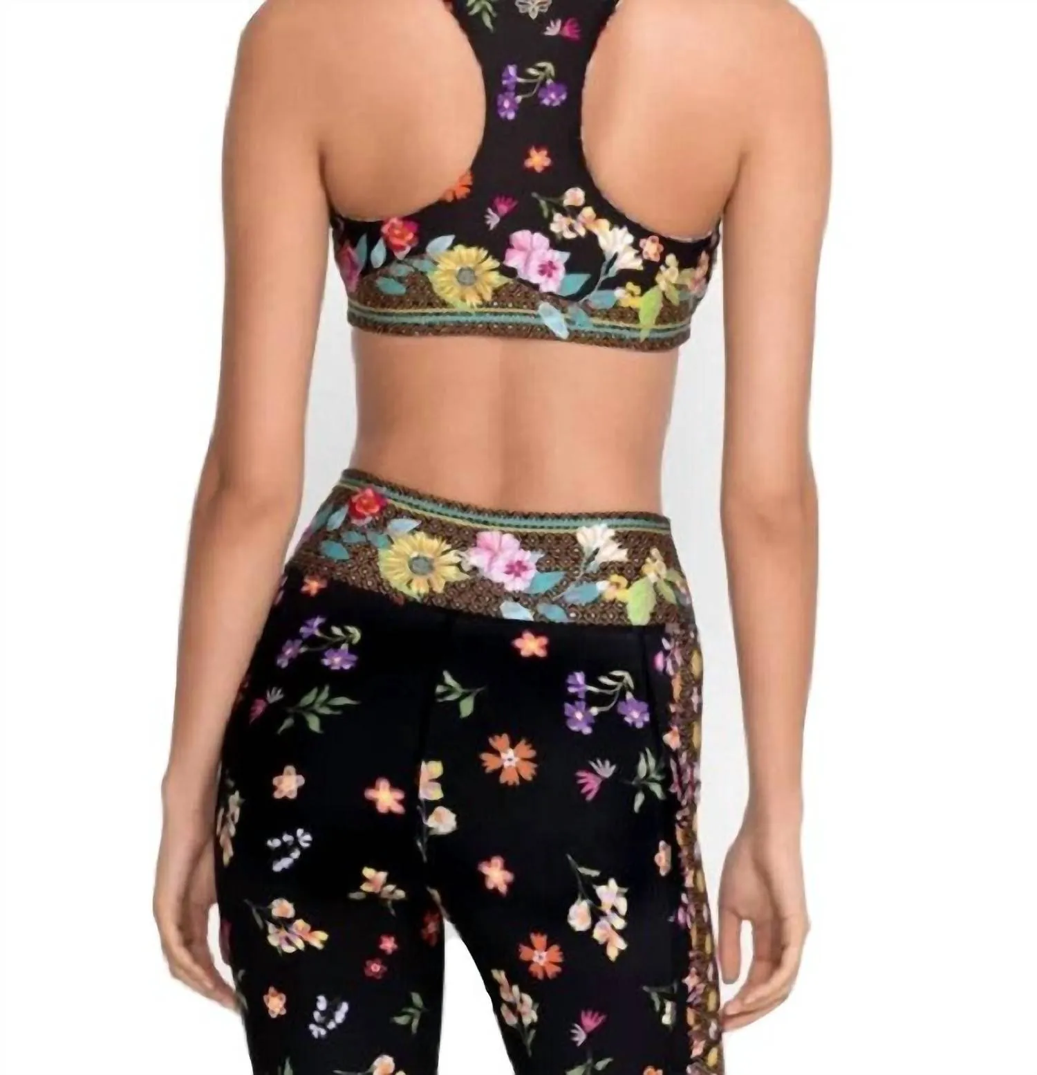 Otti Bee Active Reversible Sports Bra In Multi
