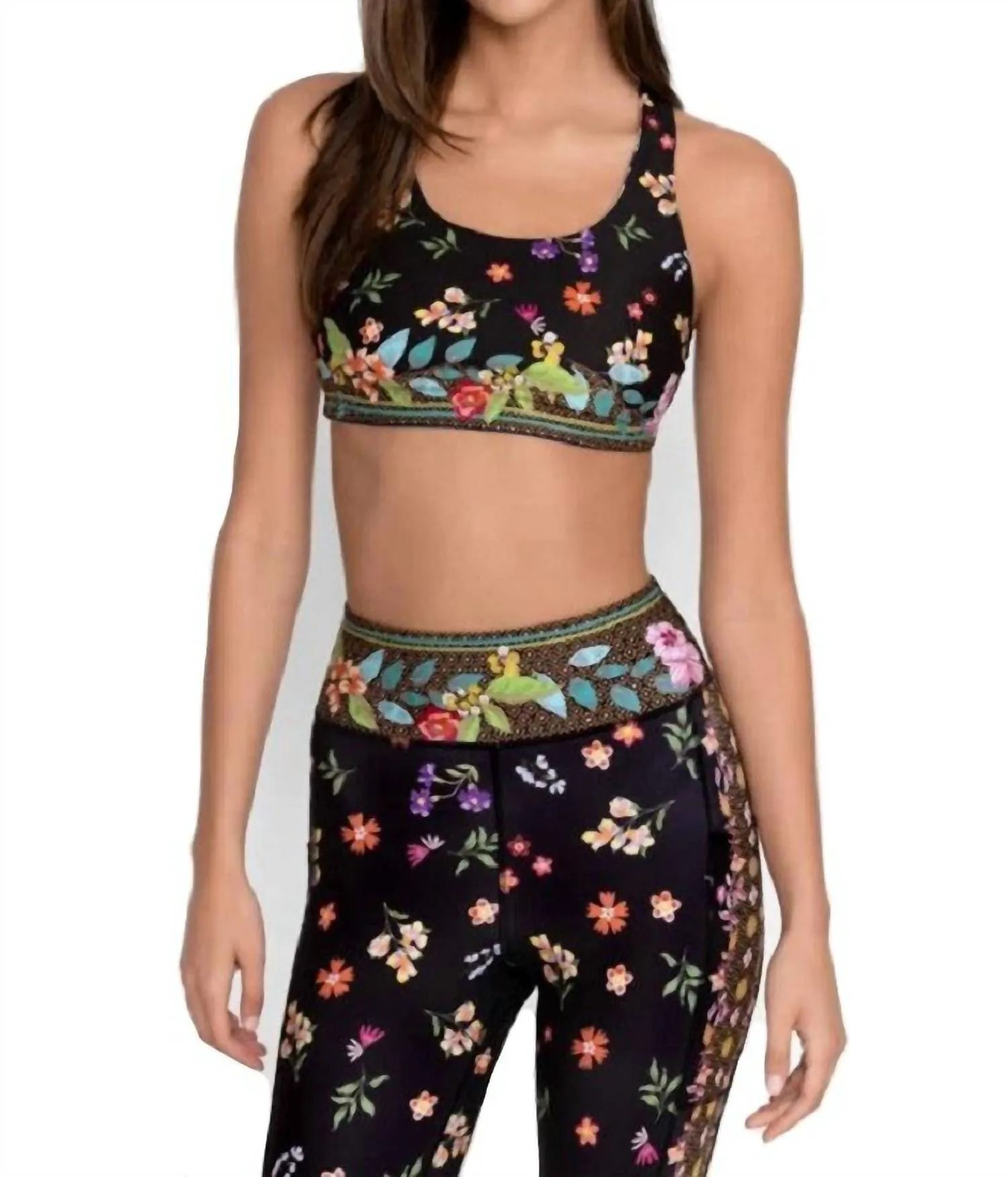 Otti Bee Active Reversible Sports Bra In Multi