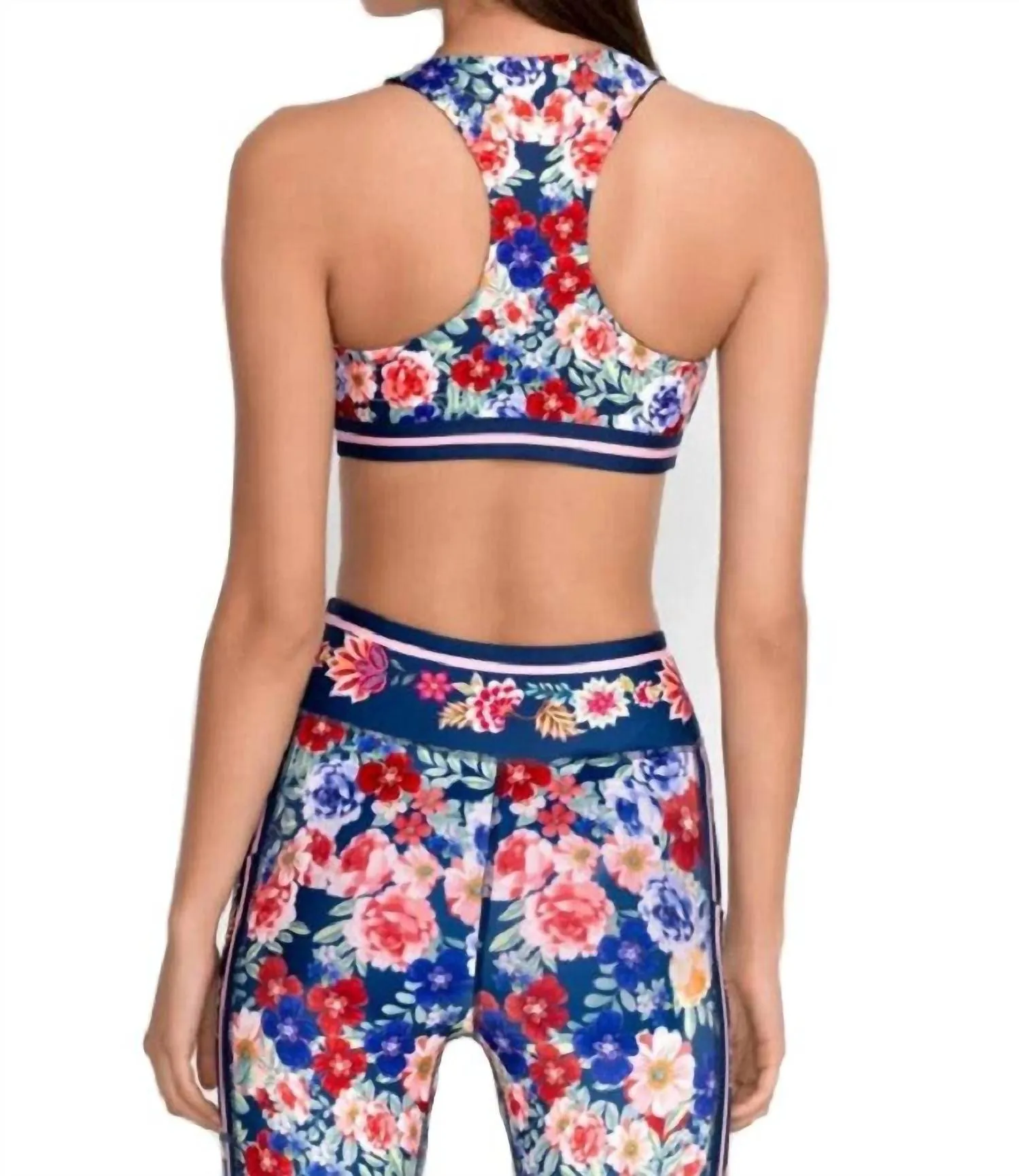 Otti Bee Active Reversible Sports Bra In Multi