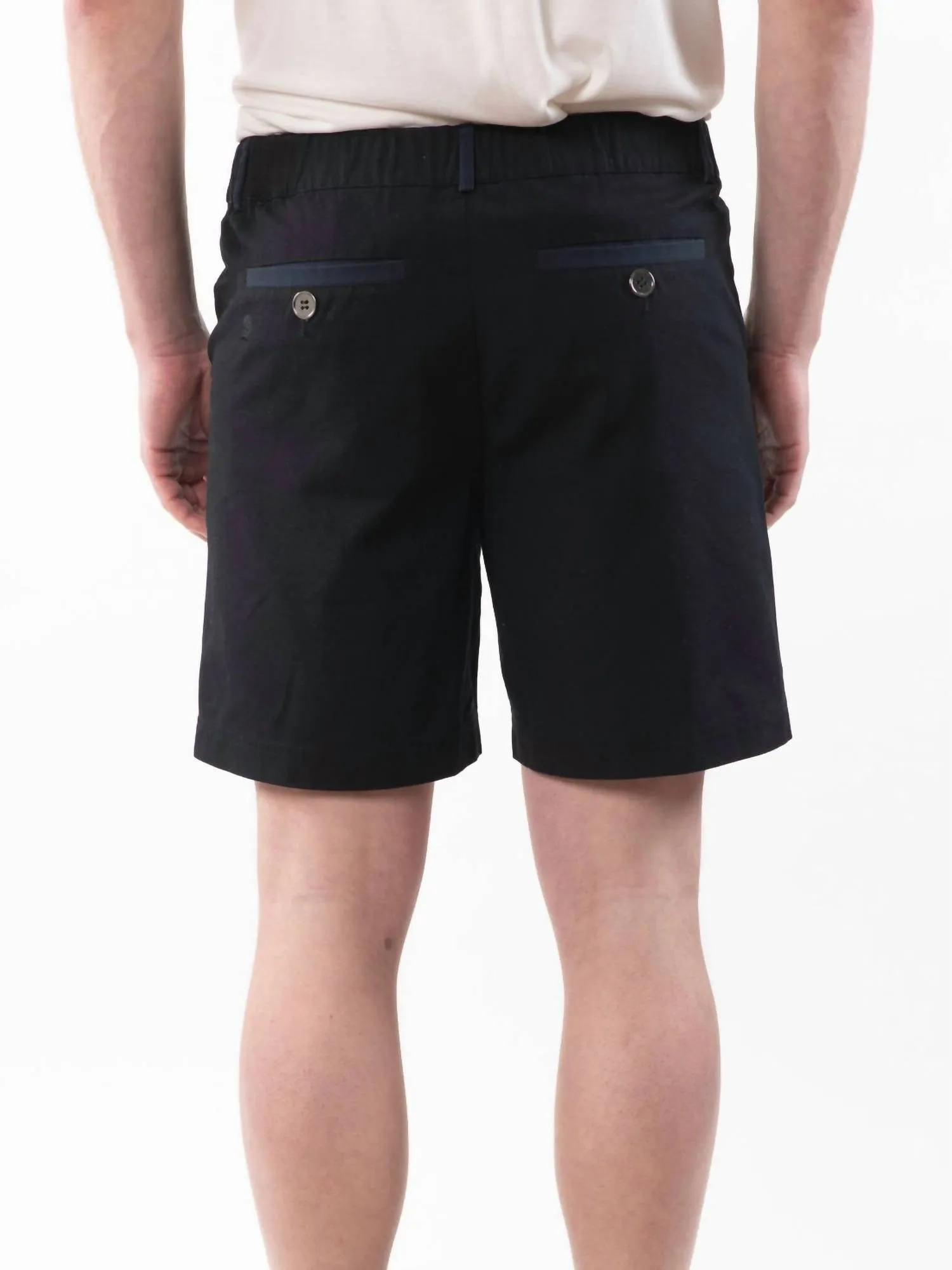 Patch Chino Short In Navy Multi
