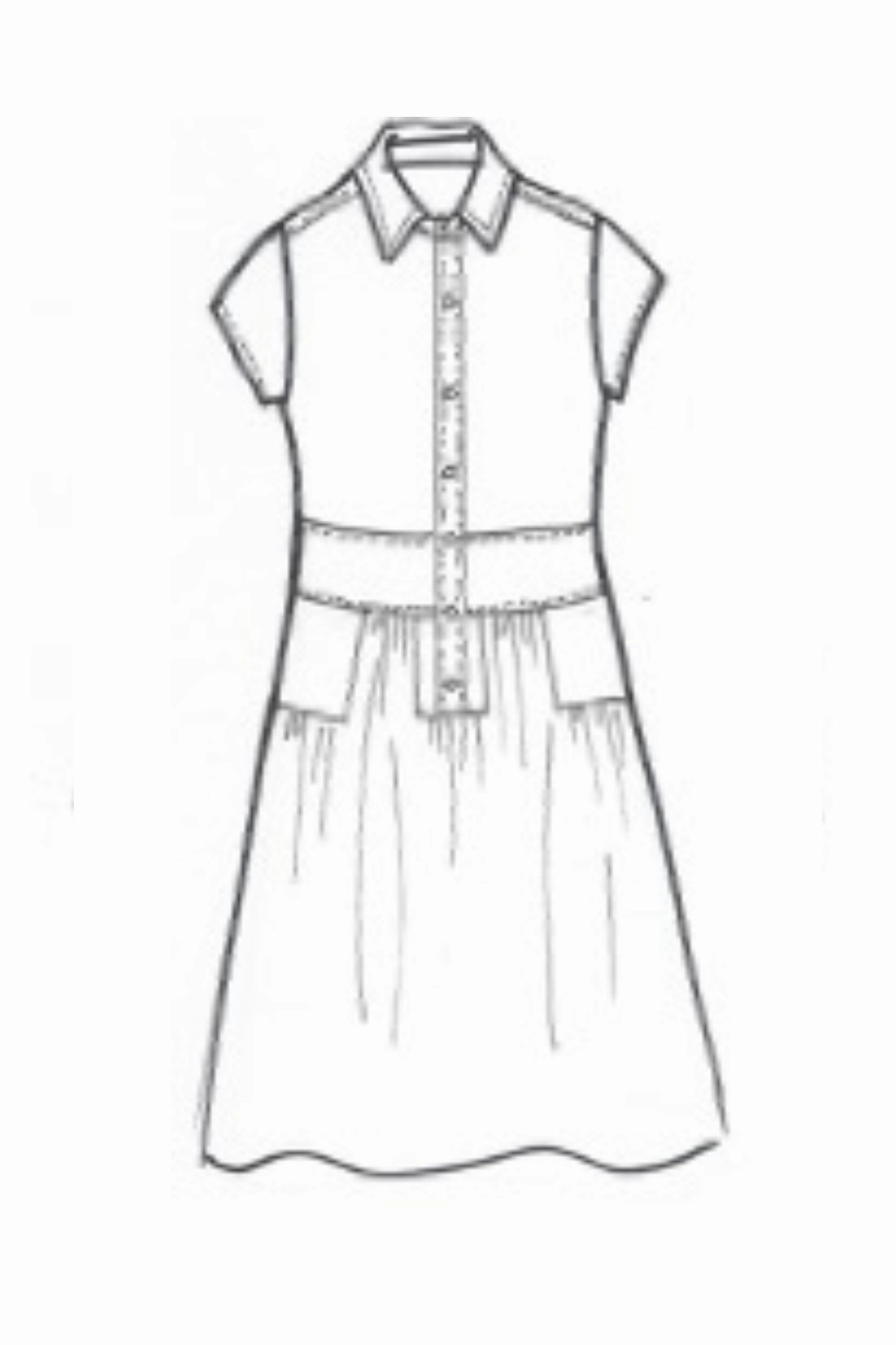 Patty Kim Colette Dress - Aqua Rococo
