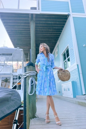 Patty Kim Kelly Dress - Sky Peacock Green maxi dresses clearance