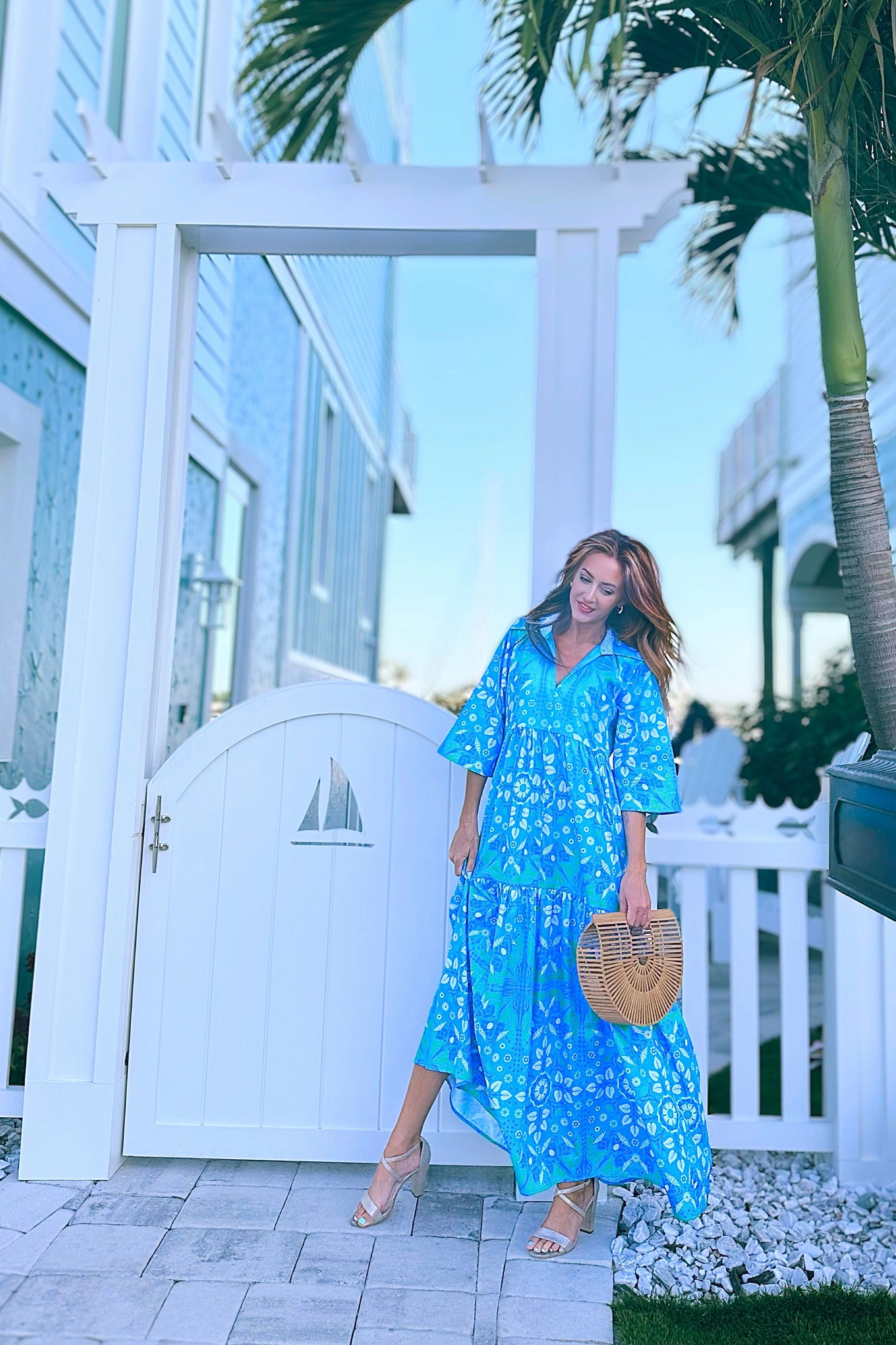 Patty Kim Marni Dress - Blue Etro