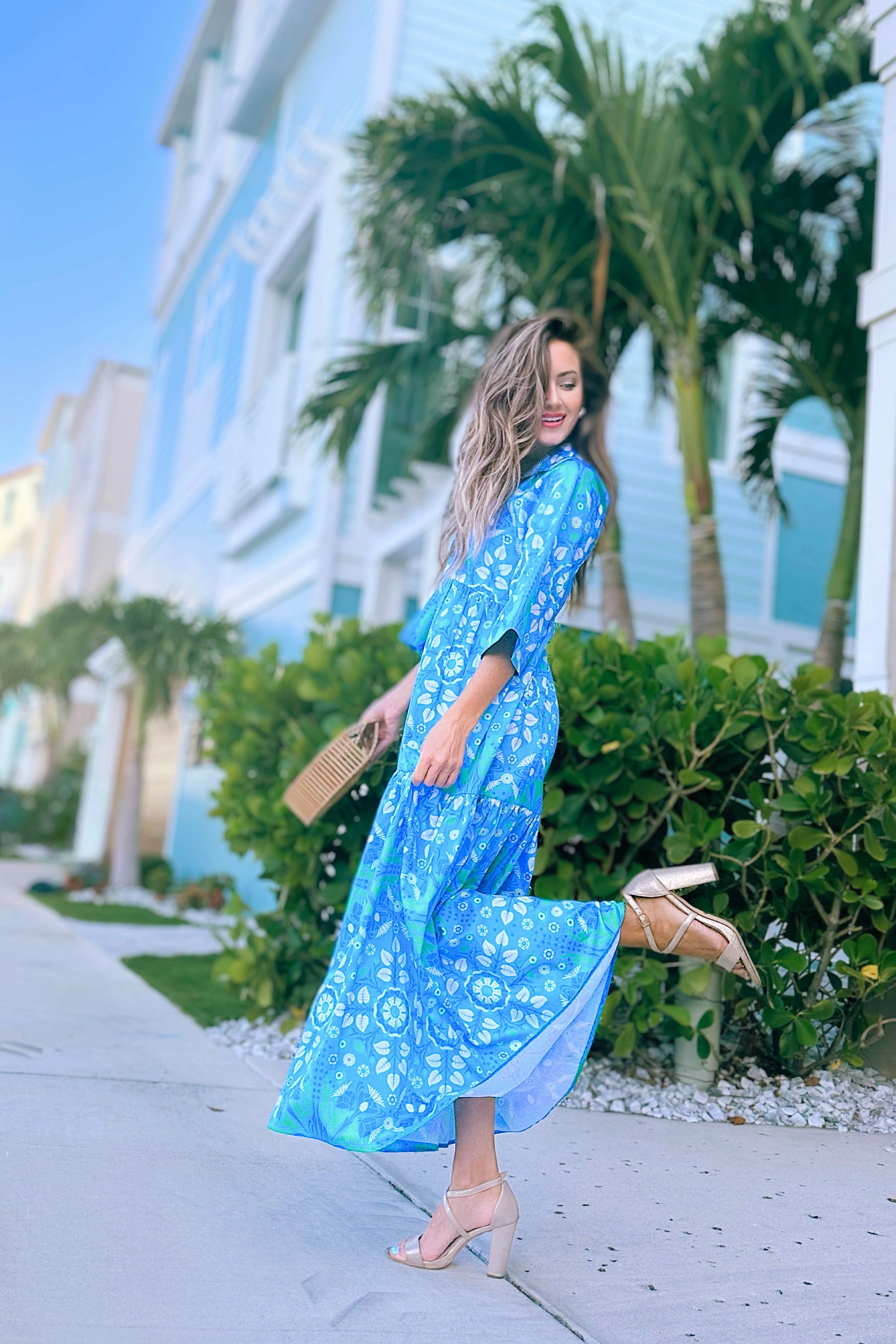 Patty Kim Marni Dress - Blue Etro