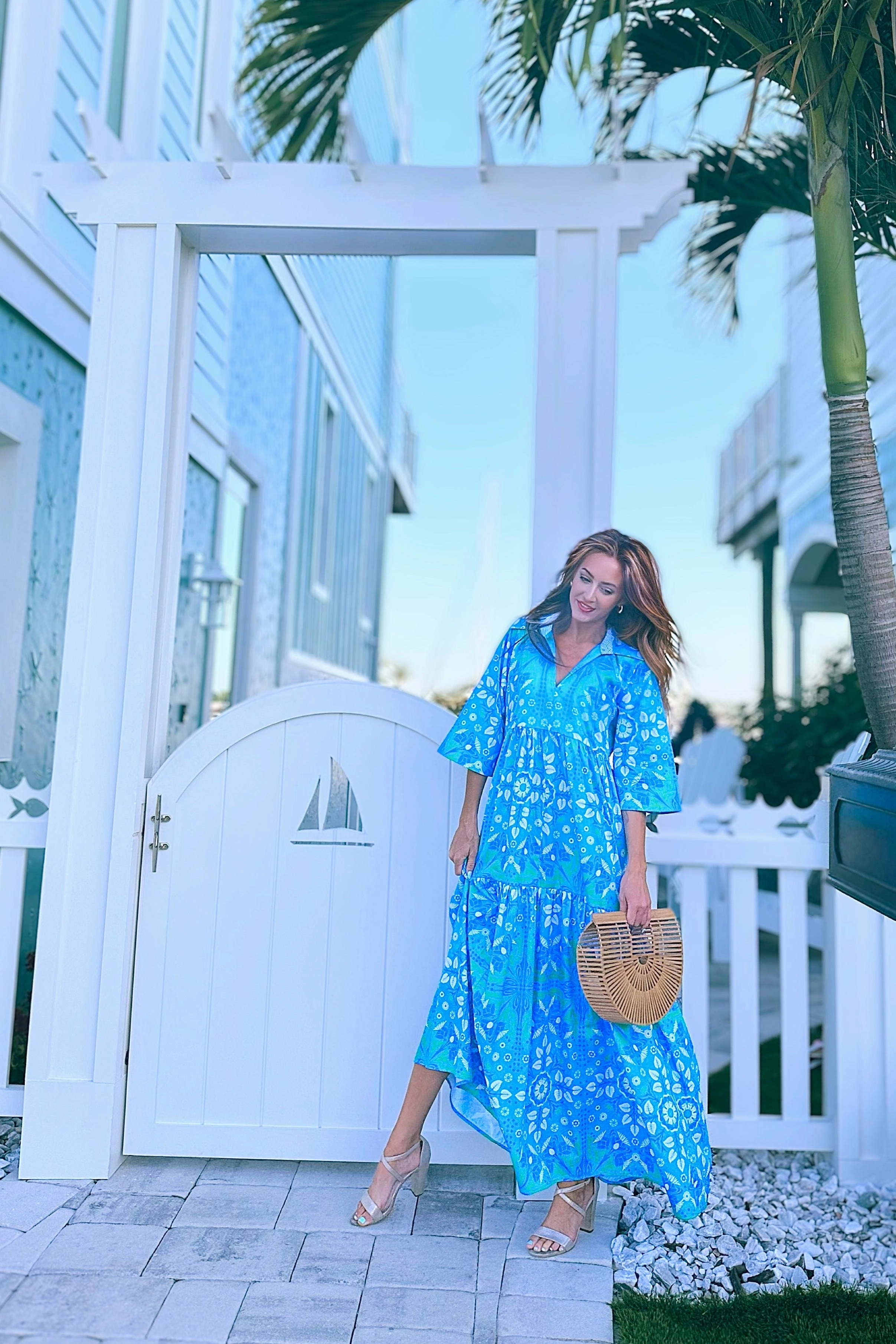 Patty Kim Marni Dress - Blue Etro