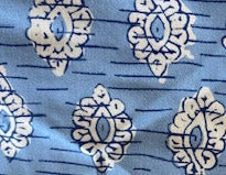 Patty Kim Megan Dress - Blue Foulards