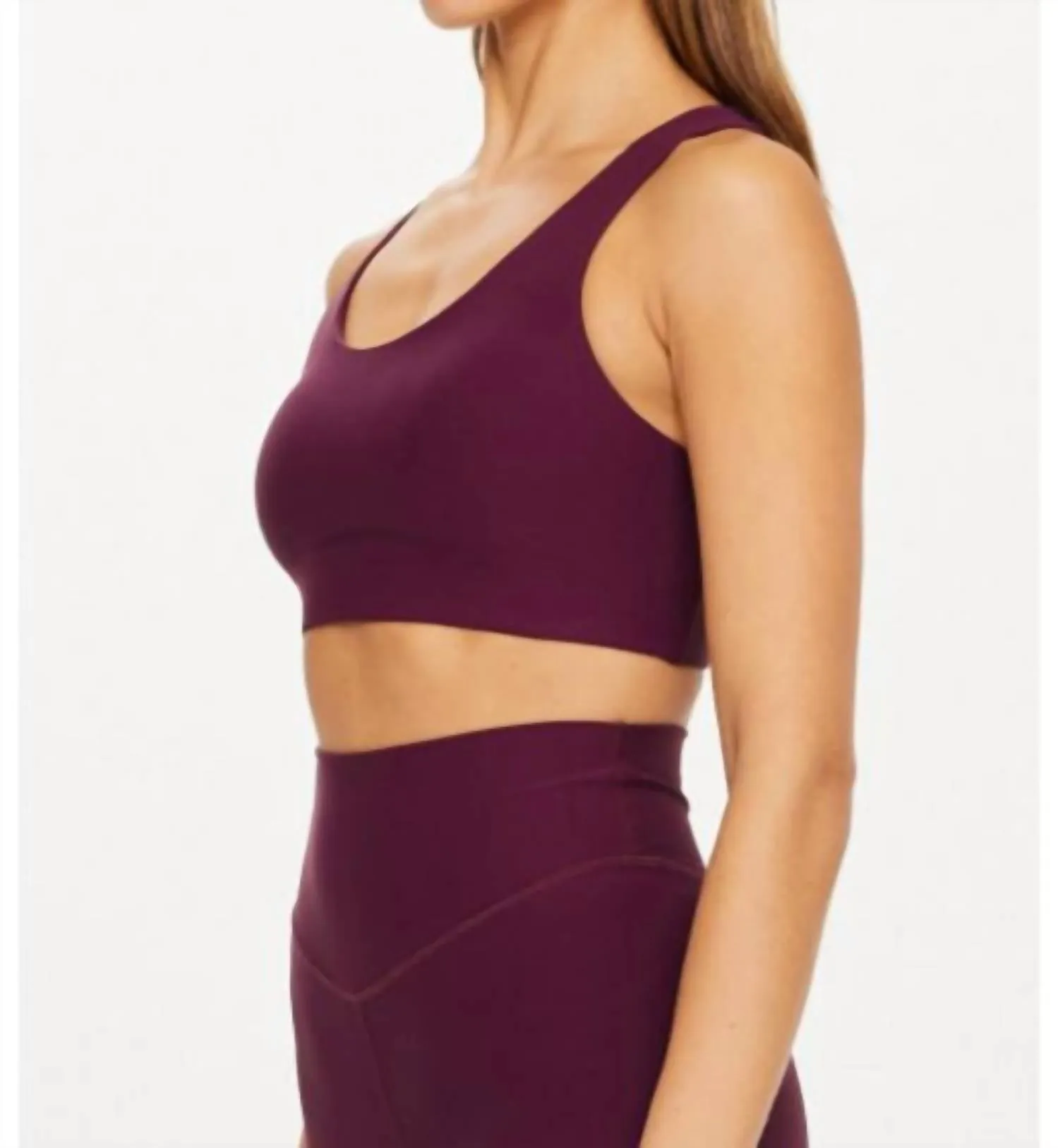 Peached Jade Bra In Fig