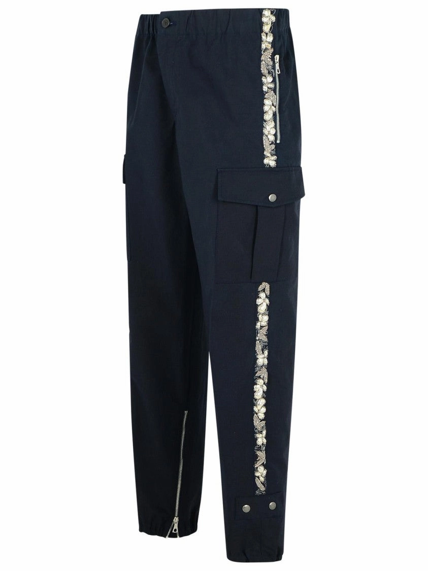 Pebb' Navy Cotton Pants