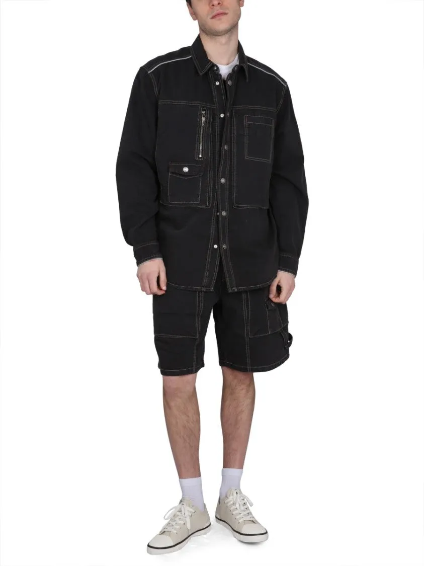 Peio Denim Bermuda Shorts