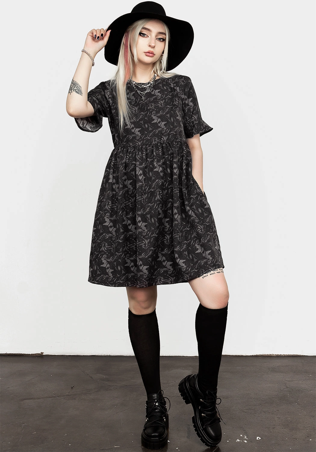 Petrichor Smock Dress