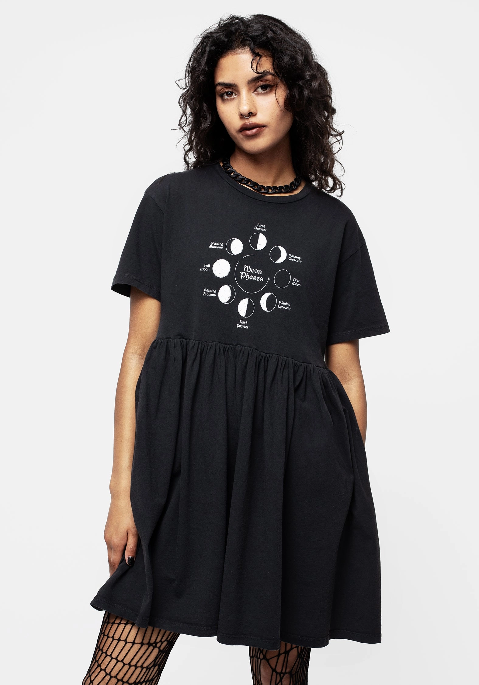 Phase Graphic Print Mini Skater Dress Dresses Womens - wedding guest outfits