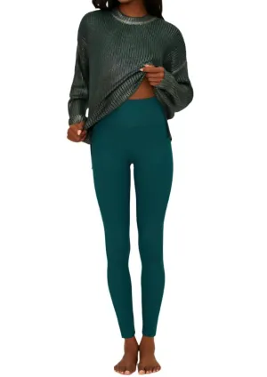 Piper Legging In Pine Green Activewear Womens - yoga pants clearance