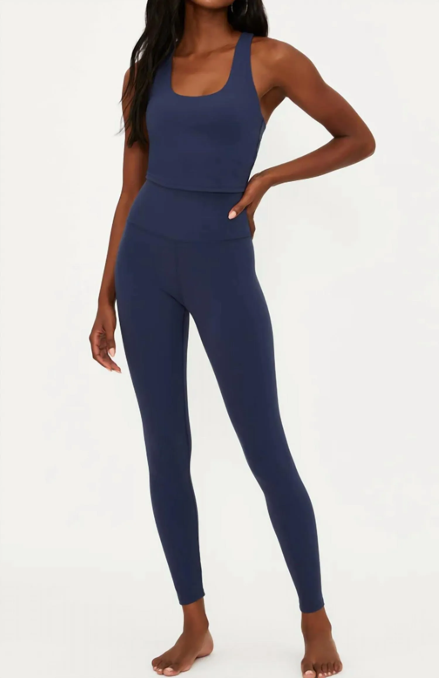Piper Legging Matte Collection In Ultramarine