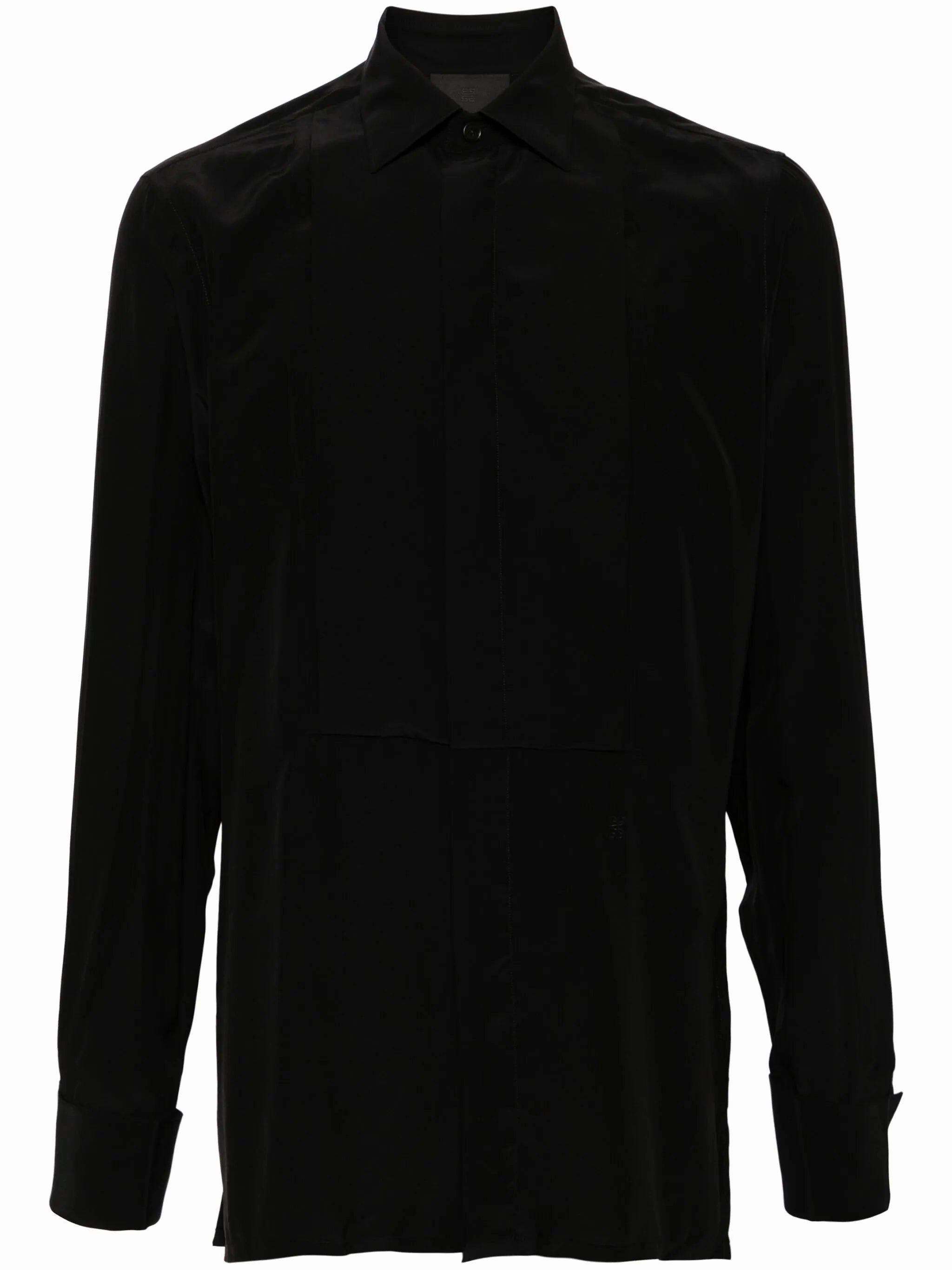 Plastron Silk Shirt mens polos clearance